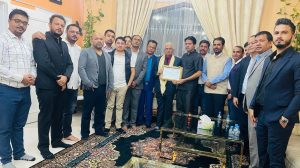 नेपाल व्यवसायी संघ कतार द्वारा राजदूत डा. नारदनाथ भारद्वाजको विदाई कार्यक्रम सम्मपन्न