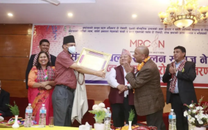 संगीत रोयल्टी संकलन समाज नेपालद्वारा १६७१ श्रष्टालाई एक करोड रोयल्टी वितरण