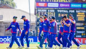 प्रतिस्पर्धात्मक खेलमा नेपाल भारतसँग २३ रनले पराजित